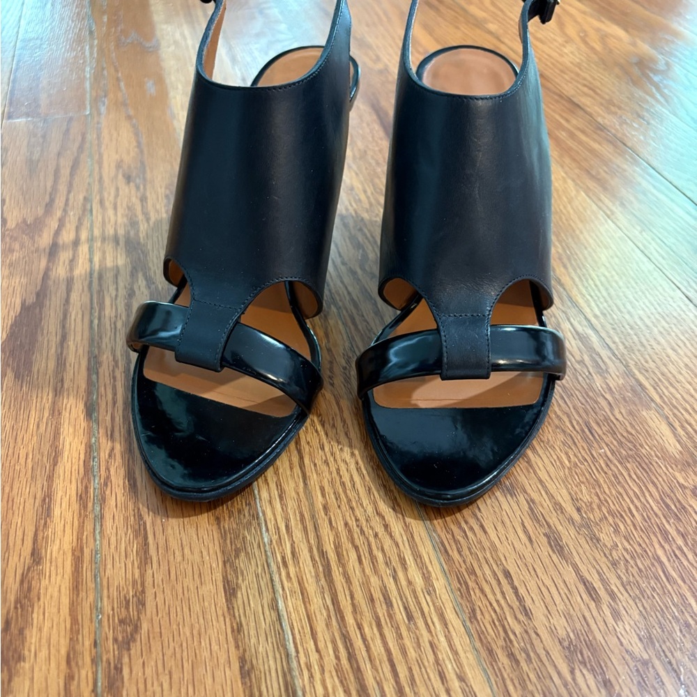 Givenchy Black Leather Heels